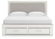 Zuraleus Upholstered Bed, Dresser, Mirror, Chest & Nightstand, Bedroom Set