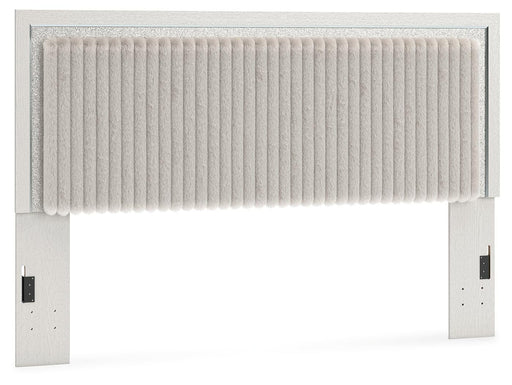Birmonton UPH Panel Headboard King White