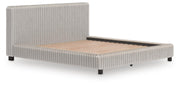 Zuraleus Upholstered Bed, Dresser, Mirror, Chest & Nightstand, Bedroom Set
