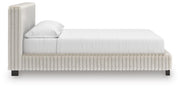 Zuraleus Upholstered Bed, Dresser, Mirror, Chest & Nightstand, Bedroom Set