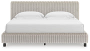 Zuraleus Upholstered Bed, Dresser, Mirror, Chest & Nightstand, Bedroom Set