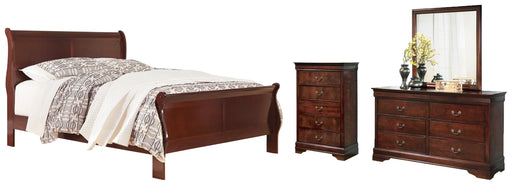 Alisdair Sleigh Bed, Dresser, Mirror, Chest & Nightstand, Bedroom Set California King Dresser, Mirror & Chest