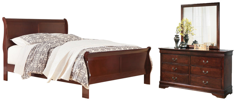 Alisdair Sleigh Bed, Dresser, Mirror, Chest & Nightstand, Bedroom Set