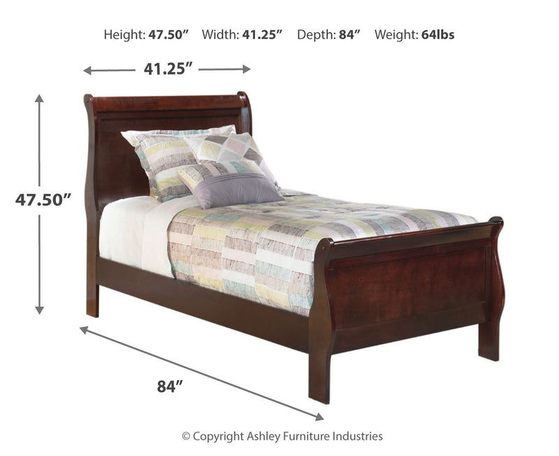 Alisdair Sleigh Bed, Dresser, Mirror, Chest & Nightstand, Bedroom Set