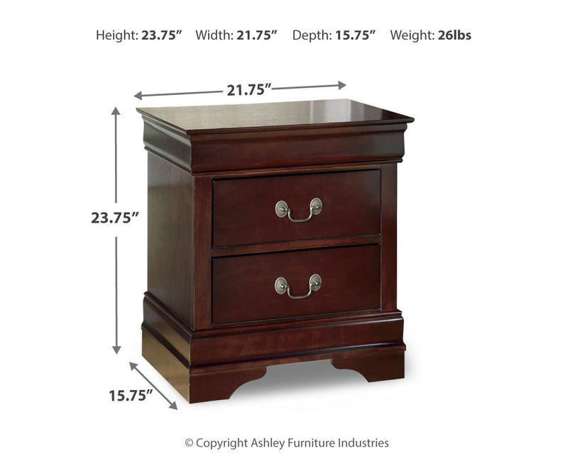 Alisdair Sleigh Bed, Dresser, Mirror, Chest & Nightstand, Bedroom Set