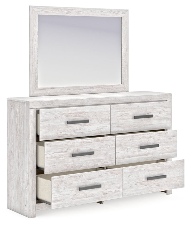 Cayboni Panel Bed, Dresser, Mirror, Chest & Nightstand, Bedroom Set