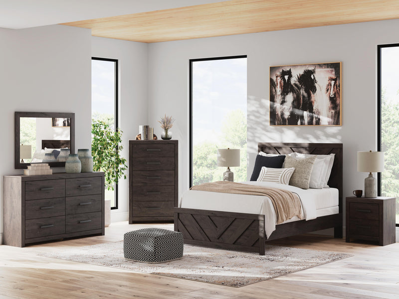 Prendonea Panel Bed