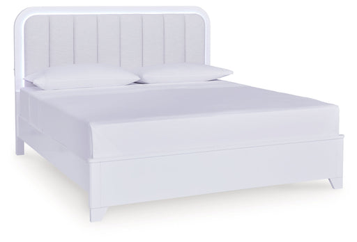 Frostlyn Upholstered Panel Bed