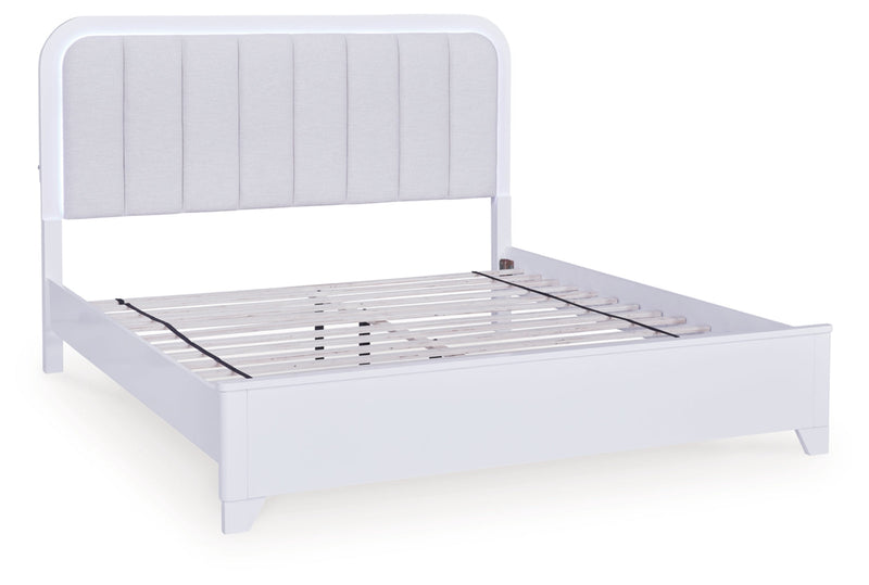 Frostlyn Upholstered Panel Bed