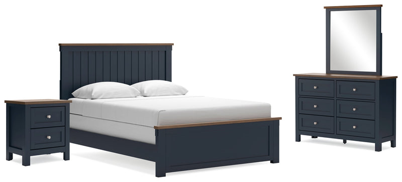 Landocken Panel Bed, Dresser, Mirror, Chest & Nightstand, Bedroom Set