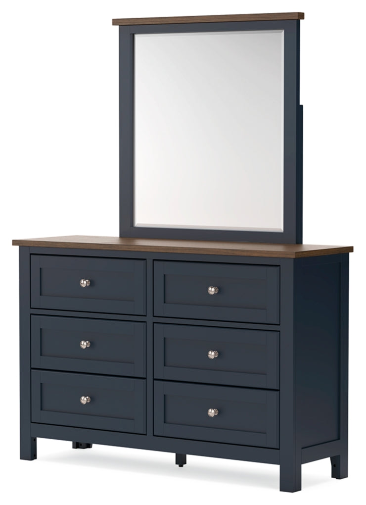 Landocken Panel Bed, Dresser, Mirror, Chest & Nightstand, Bedroom Set