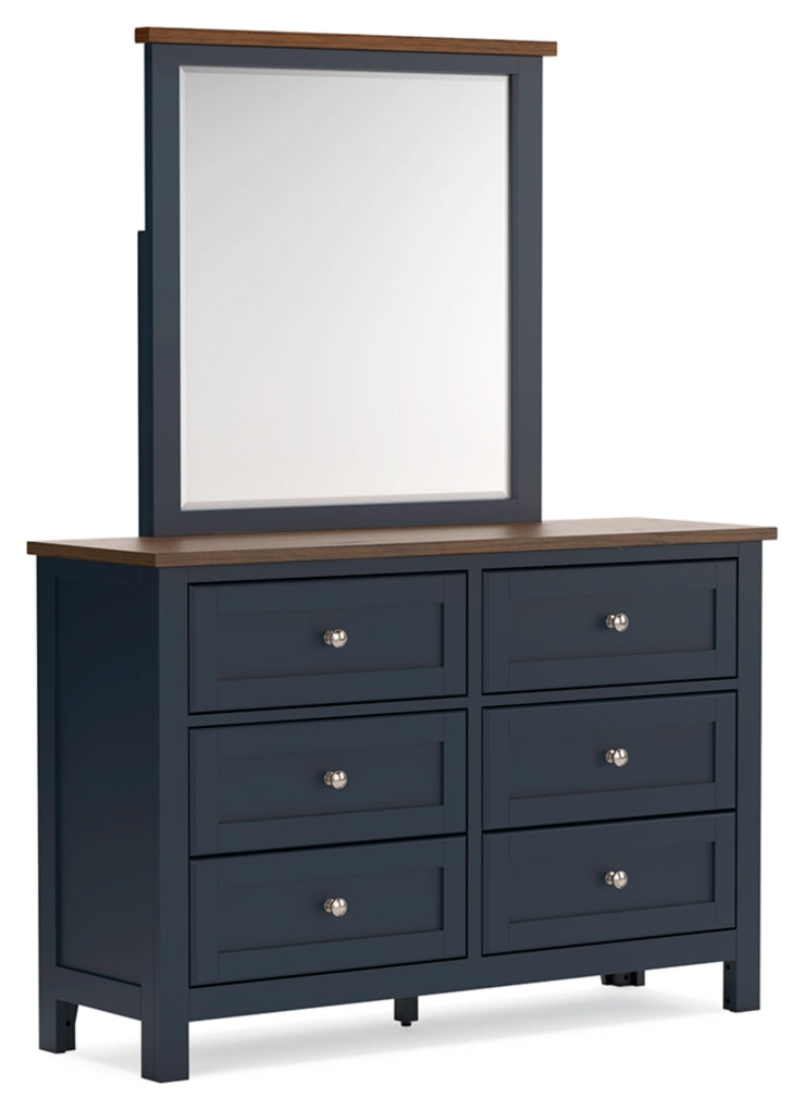 Landocken Panel Bed, Dresser, Mirror, Chest & Nightstand, Bedroom Set