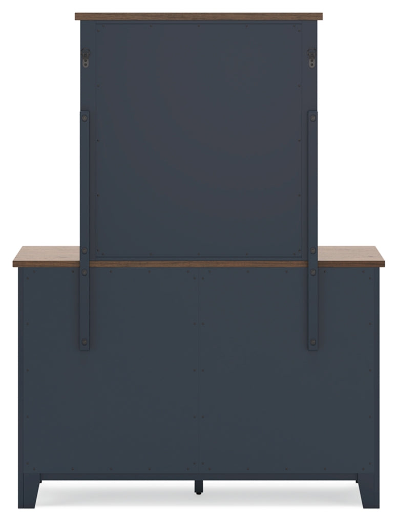 Landocken Panel Bed, Dresser, Mirror, Chest & Nightstand, Bedroom Set