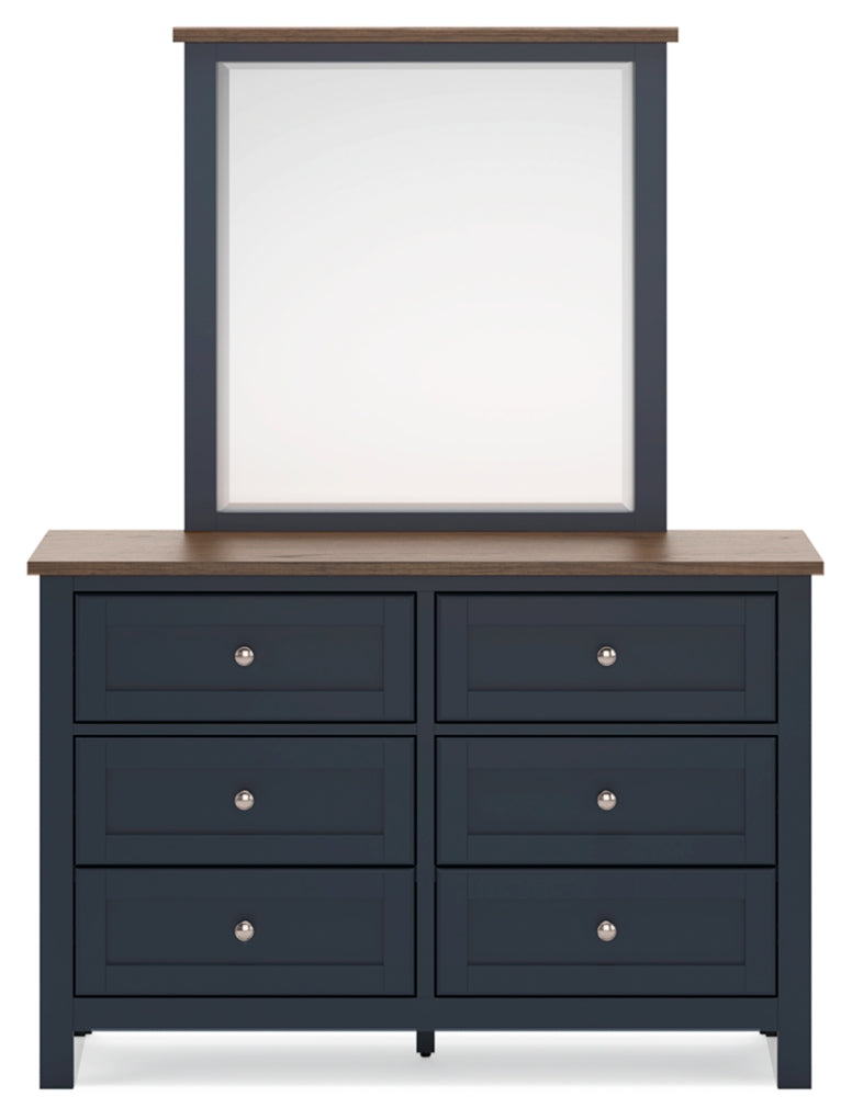 Landocken Panel Bed, Dresser, Mirror, Chest & Nightstand, Bedroom Set