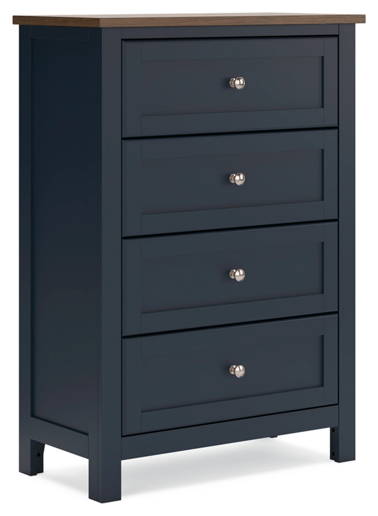 Landocken Dresser & Chest Four Drawer Chest