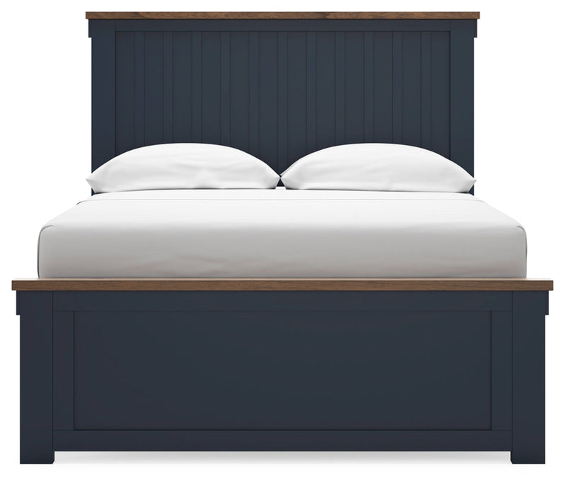 Landocken Panel Bed, Dresser, Mirror, Chest & Nightstand, Bedroom Set