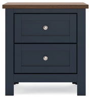 Landocken Two Drawer Night Stand