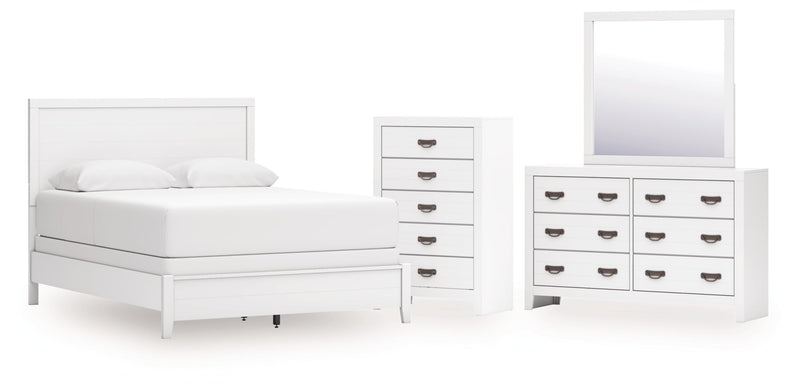 Binterglen Panel Bed, Dresser, Mirror, Chest & Nightstand, Bedroom Set