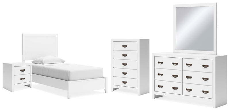 Binterglen Panel Bed, Dresser, Mirror, Chest & Nightstand, Bedroom Set