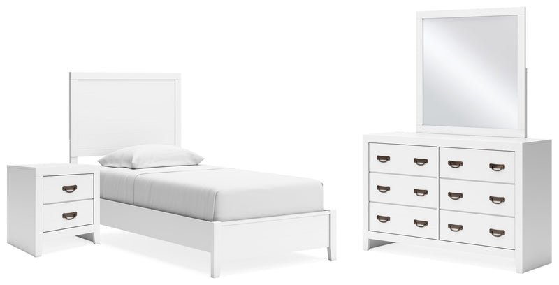 Binterglen Panel Bed, Dresser, Mirror, Chest & Nightstand, Bedroom Set