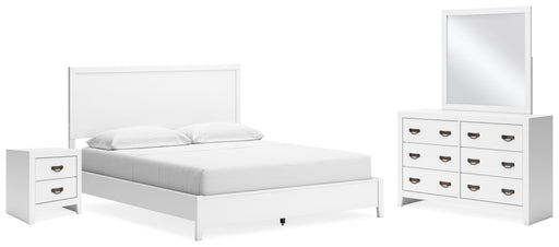 Binterglen Panel Bed, Dresser, Mirror, Chest & Nightstand, Bedroom Set California King Dresser, Mirror & Nightstand