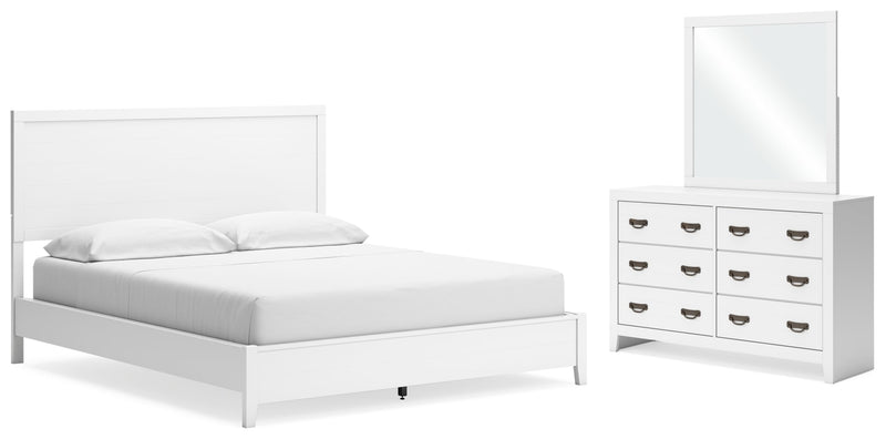 Binterglen Panel Bed, Dresser, Mirror, Chest & Nightstand, Bedroom Set