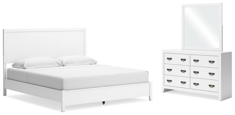 Binterglen Panel Bed, Dresser, Mirror, Chest & Nightstand, Bedroom Set