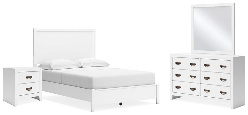 Binterglen Panel Bed, Dresser, Mirror, Chest & Nightstand, Bedroom Set