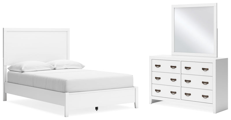 Binterglen Panel Bed, Dresser, Mirror, Chest & Nightstand, Bedroom Set