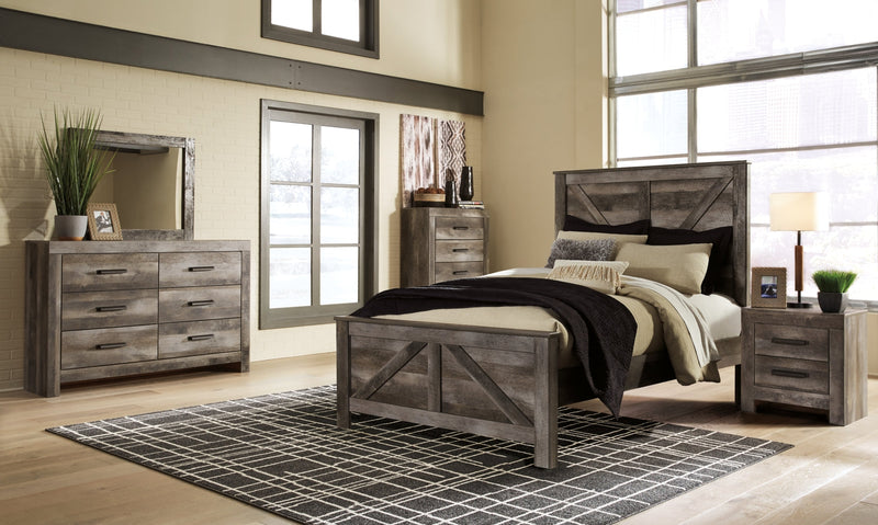 Wynnlow Bed, Dresser, Mirror, Chest & Nightstand, Bedroom Set