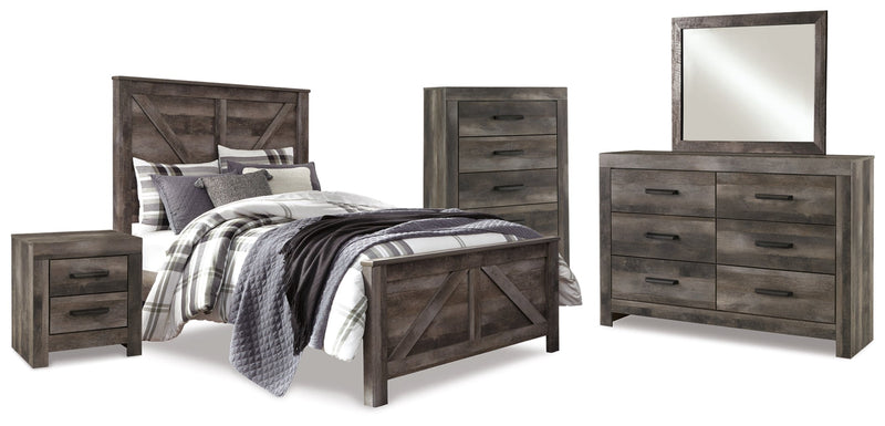 Wynnlow Bed, Dresser, Mirror, Chest & Nightstand, Bedroom Set