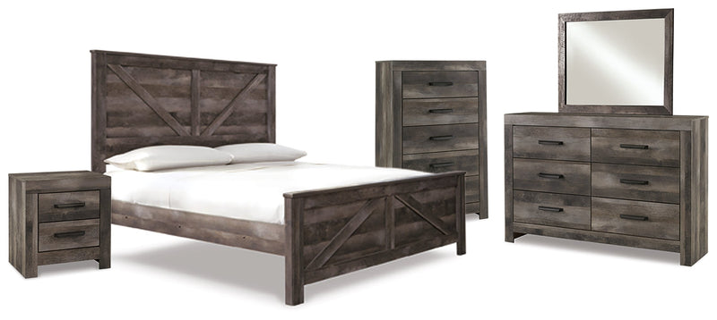 Wynnlow Bed, Dresser, Mirror, Chest & Nightstand, Bedroom Set
