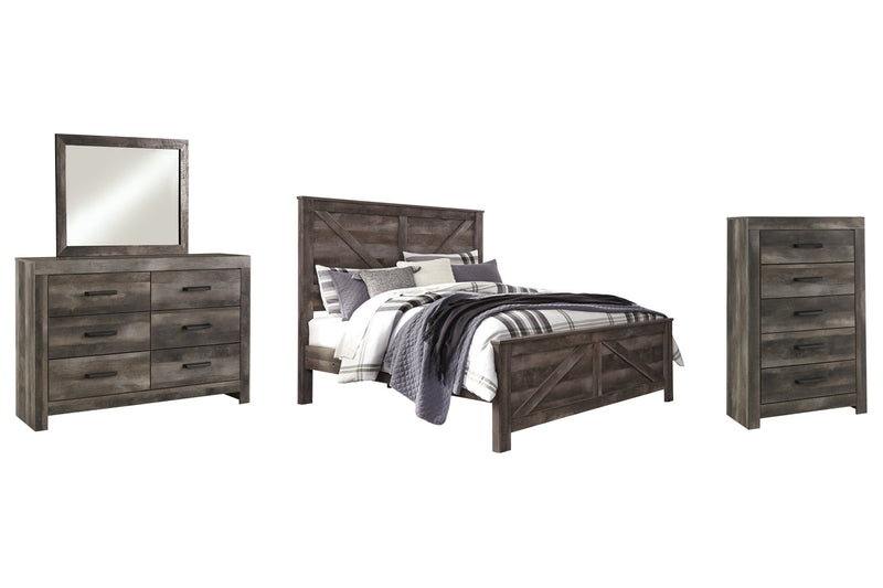Wynnlow Bed, Dresser, Mirror, Chest & Nightstand, Bedroom Set