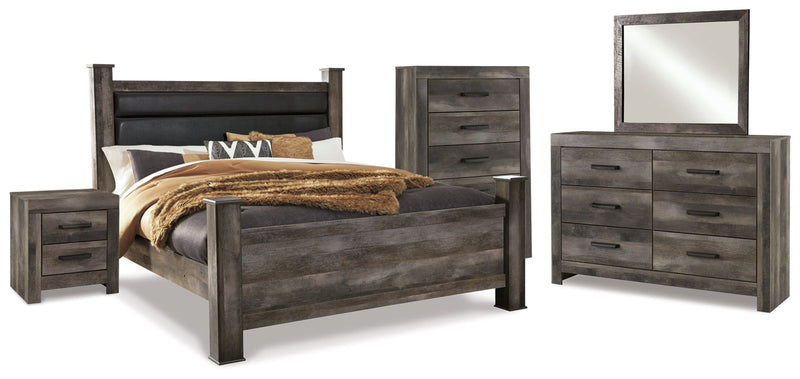 Wynnlow Bed, Dresser, Mirror, Chest & Nightstand, Bedroom Set
