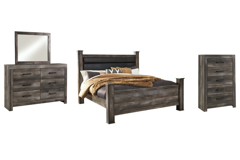 Wynnlow Bed, Dresser, Mirror, Chest & Nightstand, Bedroom Set