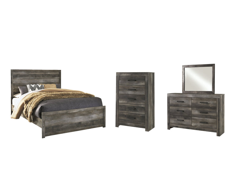 Wynnlow Bed, Dresser, Mirror, Chest & Nightstand, Bedroom Set