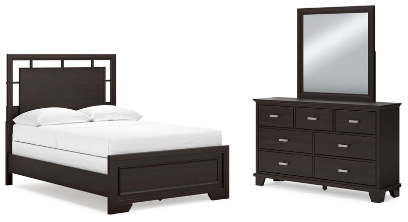 Covetown Panel Bed, Dresser, Mirror, Chest & Nightstand, Bedroom Set