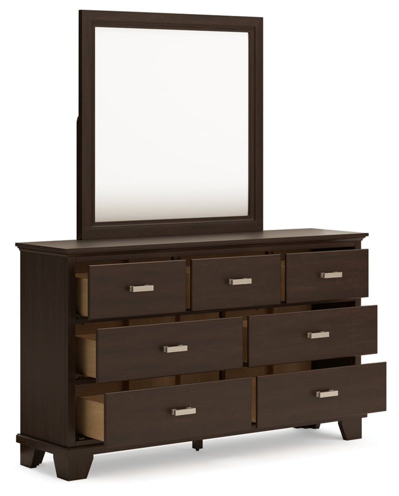 Covetown Panel Bed, Dresser, Mirror, Chest & Nightstand, Bedroom Set