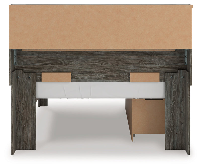 Frandern Panel Bed