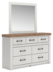 Savonport Panel Bed. Dresser