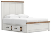 Savonport Panel Bed with Storage