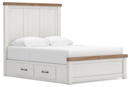 Savonport Beds Queen Panel Bed with Storage