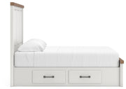 Savonport Panel Bed with Storage