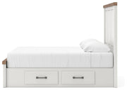 Savonport Panel Bed with Storage