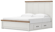 Savonport Panel Bed with Storage