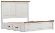 Savonport Panel Bed with Storage