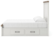 Savonport Panel Bed with Storage