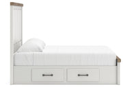 Savonport Panel Bed with Storage