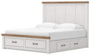 Savonport Panel Storage Bed