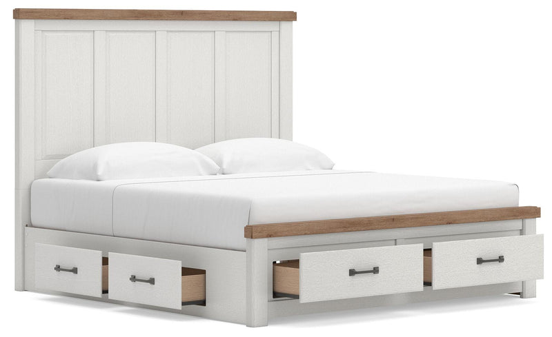 Savonport Panel Storage Bed